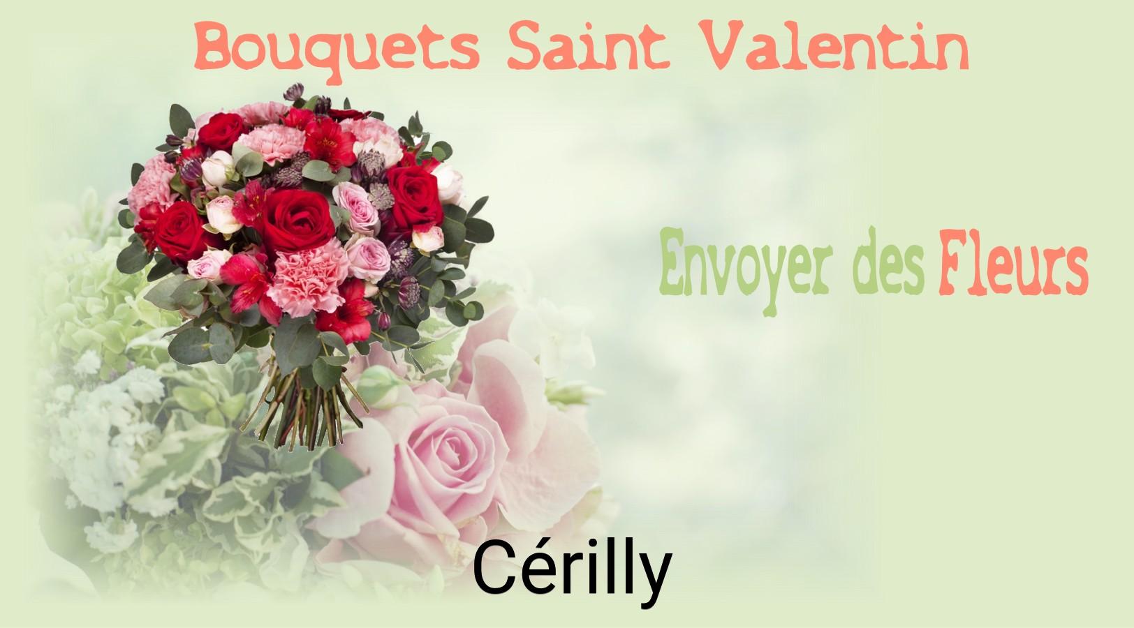Roses de Saint-Valentin livrées à Cérilly